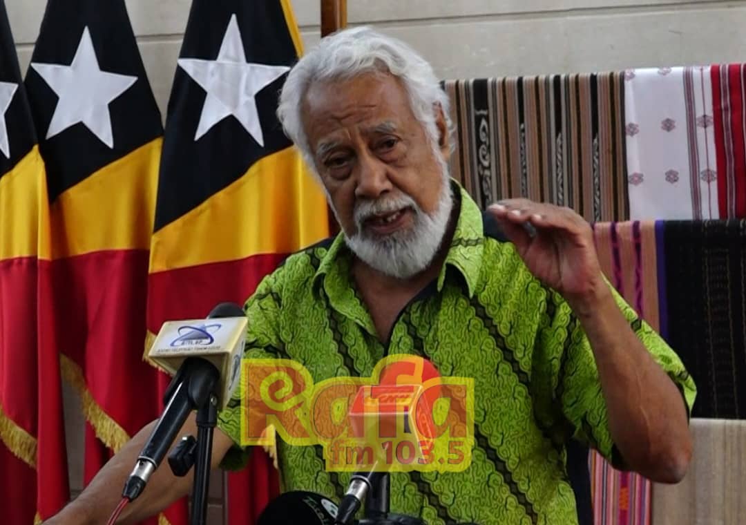 Xanana Deklara Intervensaun Ba Lotaria Grand Dragon Hanesan Xefe Governu