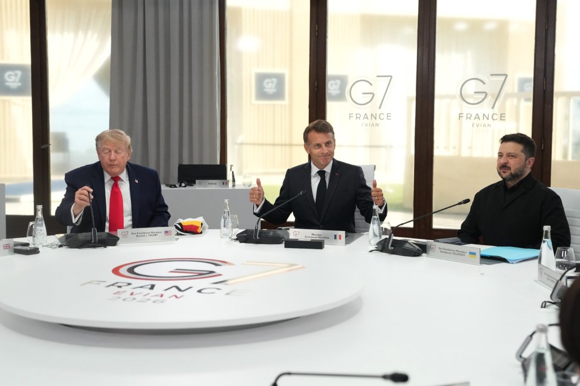 Cimeira do G7 em Évian dominada pela guerra no Irão e pelo futuro da Ucrânia